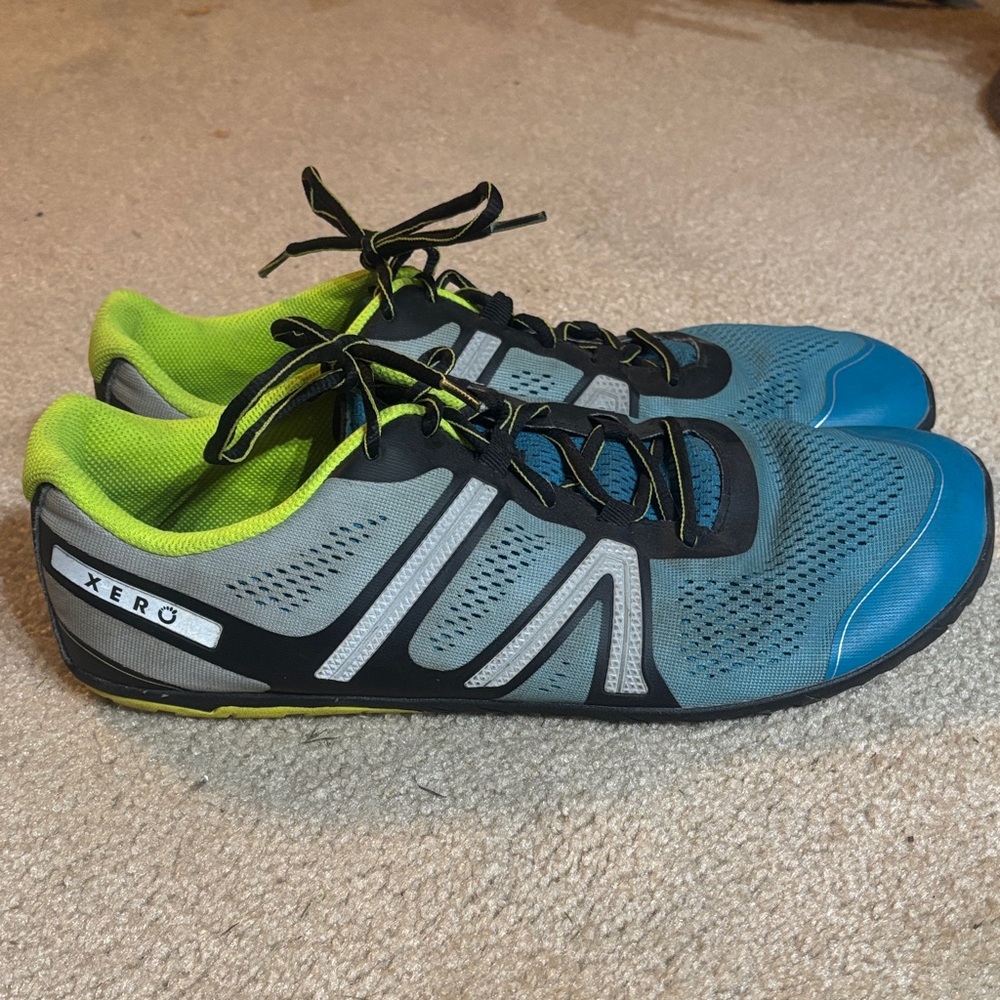 Xero HFS Sneakers- Blue & Yellow/Lime